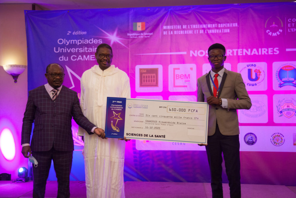 Cérémonie de remise de prix